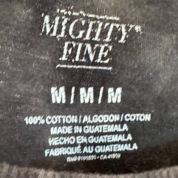 Women's NASA Black Tie Dye Crop T-shirt (M) - Picture 3 of 3